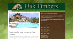 Desktop Screenshot of oaktimbers.net